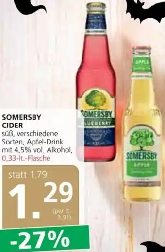Spar Somersby Cider 0,33 lt Angebot