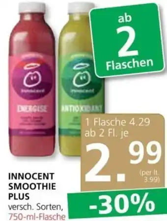 Spar Innocent Smoothie 750 ml Angebot