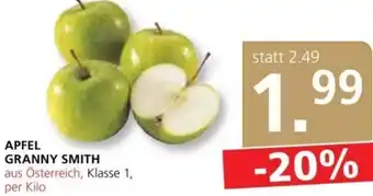 Spar Apfel Granny Smith per kilo Angebot