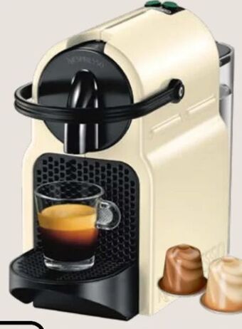 Red Zac Nespresso kaffeemaschine en 80.cw inissia vanilla cream Angebot