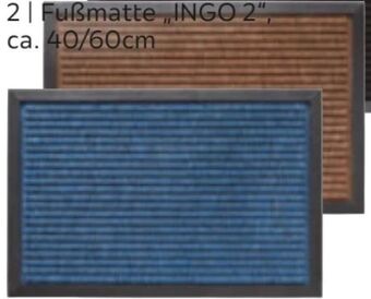 Mömax Fussmatte ingo 2 Angebot