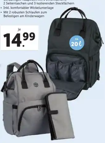 Lidl Wickelrucksack Angebot