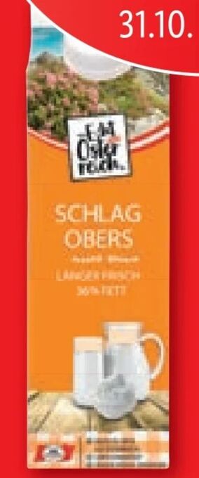 Lidl Schlagobers Angebot
