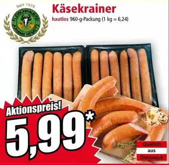 Norma Käsekrainer 960g Angebot