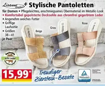 Norma Stylische Pantoletten Angebot