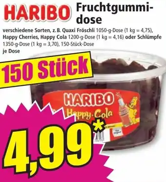 Norma Haribo Fruchtgummi-Dose Angebot