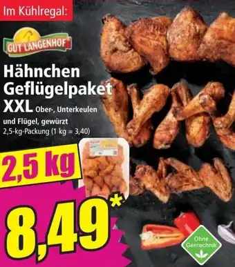 Norma Hähnchen Geflügelpaket XXL 2,5kg Angebot