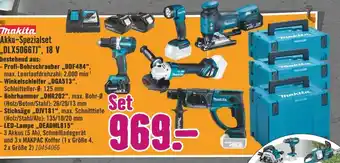 Hornbach Makita Akku-Spezialset DLX5066TJ 18 V Set Angebot