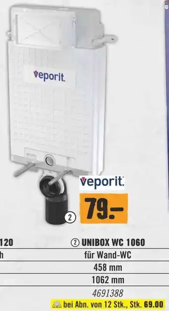Hornbach Veporit Vorwandelemente Unibox Wc 1060 Angebot