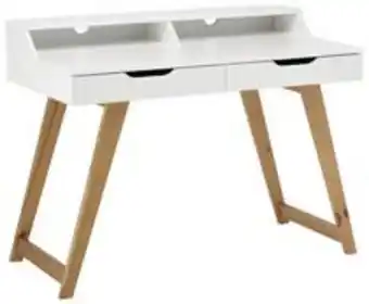 Mömax Schreibtisch in weiß/walnuss Angebot