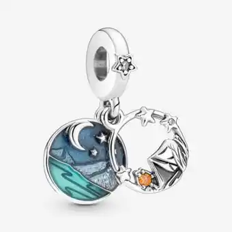 Pandora Camping nachthimmel doppelter charm-anhänger Angebot