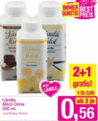 Sutterlüty Ländle Milch Drink 300 ml Angebot