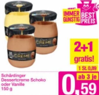 Sutterlüty Schärdinger Dessertcreme Schoko oder Vanille 150 g Angebot