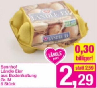 Sutterlüty Sennhof Ländle Eier Aus Bodenhaltung Gr. M. Angebot