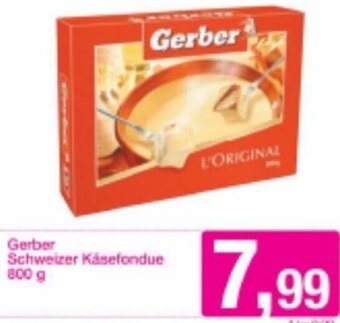 Sutterlüty Gerber Schweizer Käsefondue 800 g Angebot