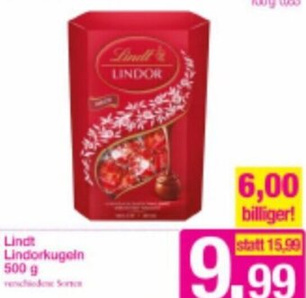 Sutterlüty Lindt Lindorkugeln 500 g Angebot