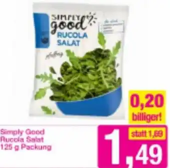 Sutterlüty Simply Good Rucola Salat 125 g Angebot