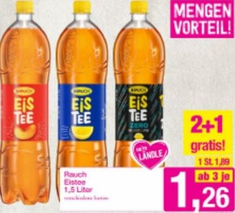 Sutterlüty Rauch Eistee 1,5 Liter Angebot