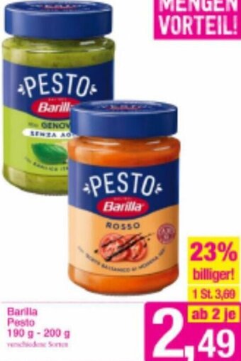 Sutterlüty Barilla Pesto 190 g-200 g Angebot