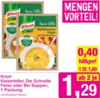 Sutterlüty Knorr Kaiserteller, Die Schnelle Feine Oder Bio Suppen Angebot