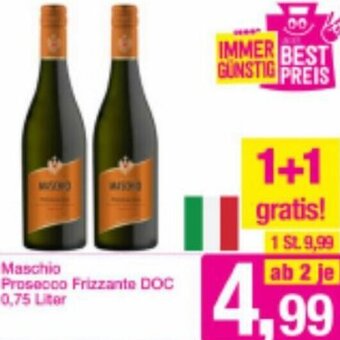 Sutterlüty Maschio Prosecco Frizzante DOC 0,75 Liter Angebot