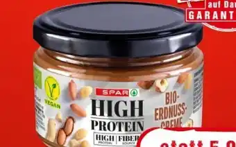 Spar High protein bio-erdnuss-creme Angebot