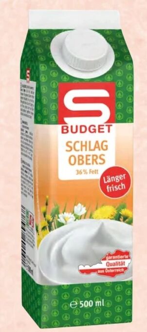 Spar Schlagobers Angebot