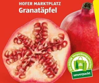 Hofer Granatäpfel Angebot