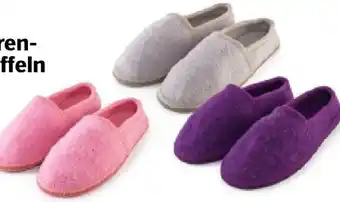 Hofer Damen hüttenpantoffeln Angebot