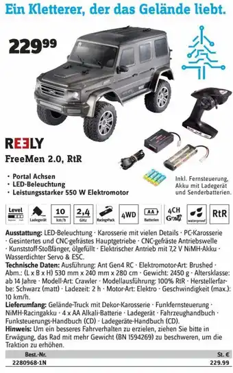 Conrad Reely FreeMen 2.0 RtR Angebot