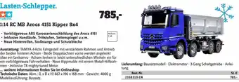 Conrad Tamiya 1:14 RC MB Arocs 4151 Kipper 8x4 Angebot