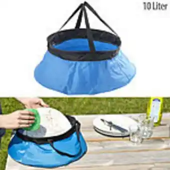 Pearl Semptec urban survival technology faltbarer eimer für outdoor und camping, nylon, 10 liter Angebot