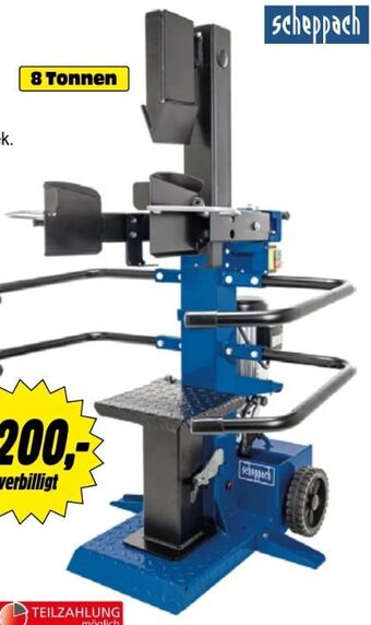 Zgonc Hydraulischer holzspalter compact 8 t Angebot