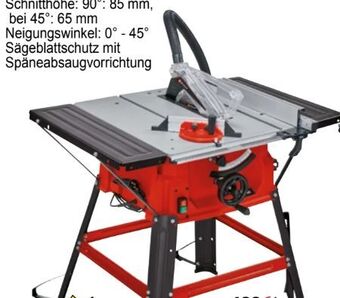 Zgonc Tischkreissäge tc-ts 2025/2 u Angebot