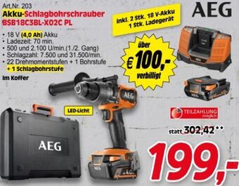 Zgonc Akku-schlagbohrschrauber bsb18c3bl-x02c pl Angebot