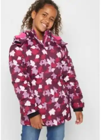 Bonprix Mädchen parka mit kapuze, bedruckt Angebot