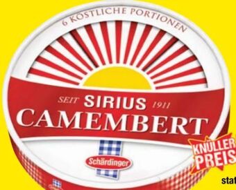 Maximarkt Sirius camembert Angebot