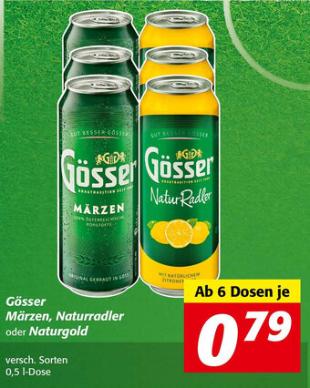 Nah&Frisch Gösser Märzen 0,5L Angebot