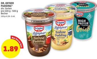 PENNY Dr. Oetker Pudding 400g-500g Angebot