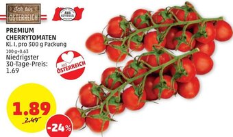 PENNY Premium Cherrytomaten 300g Angebot