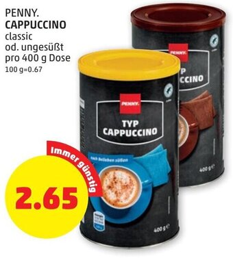 PENNY Penny Cappuccino 400g Angebot