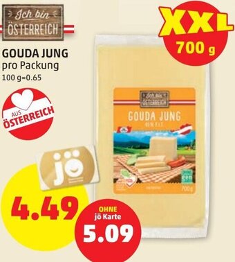 PENNY Gouda Jung Angebot
