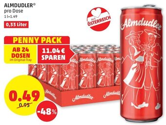 PENNY Almdudler 0,33 Liter Angebot