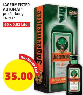 PENNY Jägermeister Automat Angebot