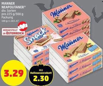 PENNY Manner Neapolitaner 225-300g Angebot