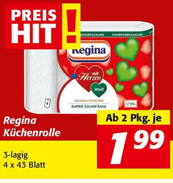 Regina Küchentücher 4x43 blatt