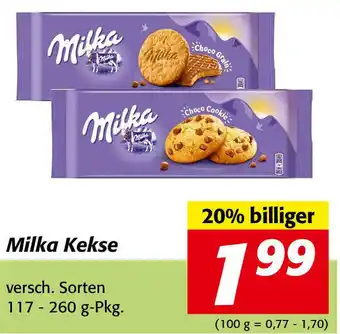 Nah&Frisch Milka Kekse 117-260g-Pkg Angebot