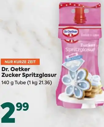 Billa Dr. Oetker Zucker Spritzglasur 140 g Angebot