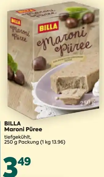 Billa Billa Maroni Püree 250 g Angebot