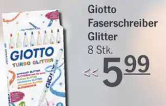 PRO Kaufland Giotto Faserschreiber Glitter Angebot